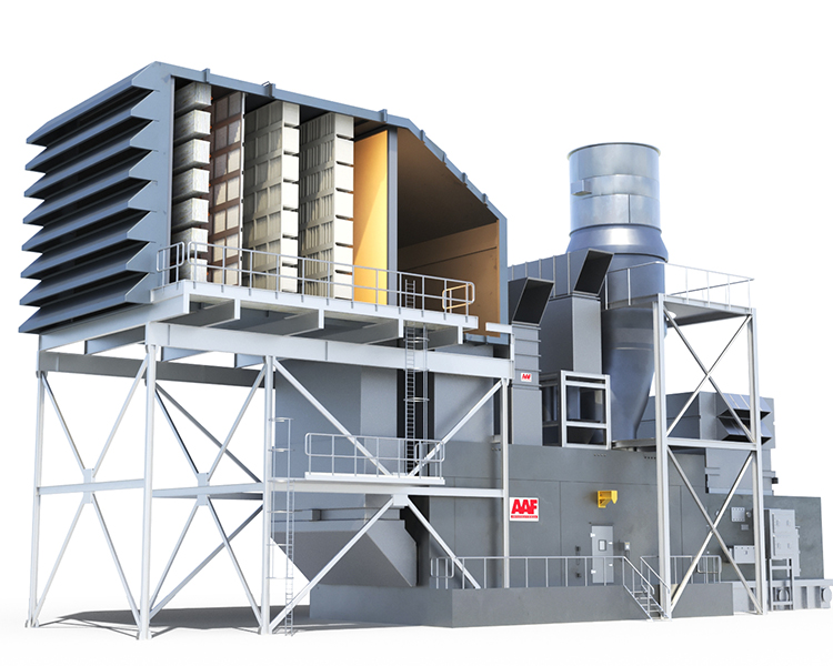 Static Filtration System Gas Turbine AAF International